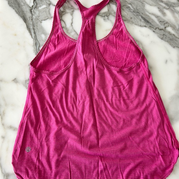 Lululemon racerback tanks. All size 6. Bundle of 4. Purple, white, orange, pink - Picture 8 of 9